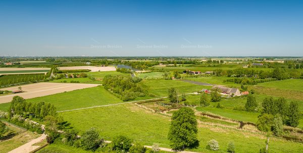 Drone-foto in Zak van Zuid Beveland