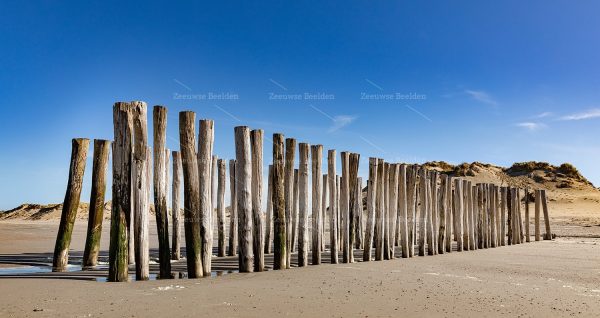 Strandpaaltjes Westenschouwen 2