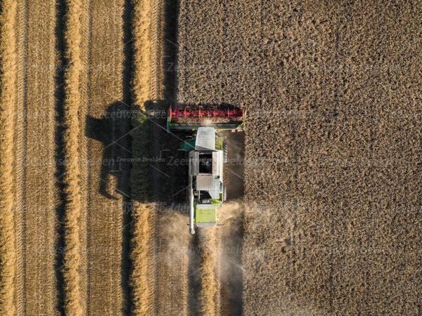 Combine dorst in Zeeuws Vlaanderen