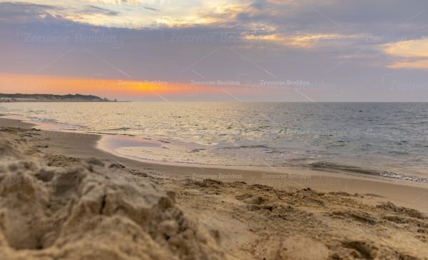 Gekleurde lucht strand Vrouwenpolder 2
